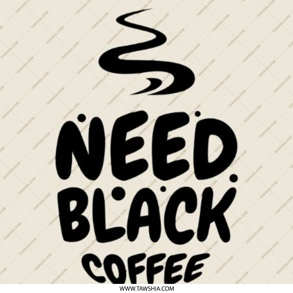 Need Black Coffee Pinback Button, Coffee Lover Button, Caffeine Addict Badge, Funny Coffee Saying Gift, Trendy Aesthetic Button, Gift for - Tawshia
