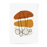 Minimalist Abstract Art Photographic Print, Neutral Tones Wall Decor, Contemporary Line Art Print, Modern Home Art Prints, Stylish Photo - Tawshia