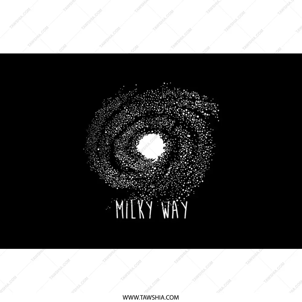 Milky Way Galaxy Illustration Art Print product