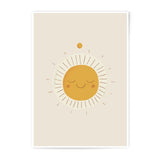 Smiling Sun Photographic Print, Nursery Decor, Sunshine Art, Happy Sun Print, Childrens Room Decor, Kids Wall Art, Baby Room Decoration - Tawshia