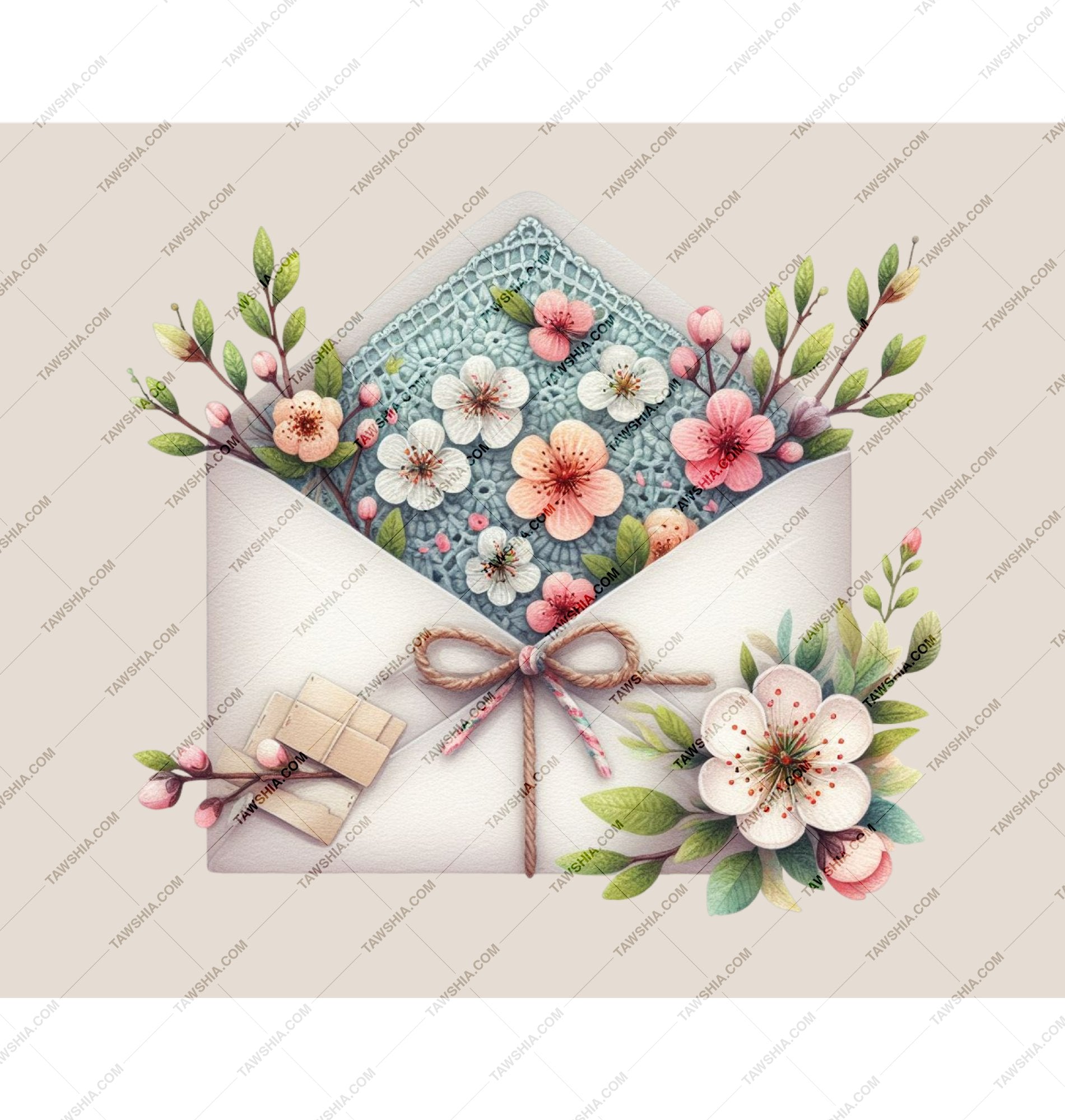 Elegant Floral Bouquet Greeting Card Design product