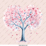 Heart Tree Pinback, Love Tree Button, Heart Leaves, Cute Aesthetic Badge, Valentine's Day Gift, Tree of Love - Tawshia