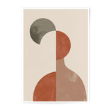 Abstract Figure Photographic Print, Minimalist Art, Geometric Shapes, Modern Home Decor, Wall Art Print, Unique Gift Idea - Tawshia