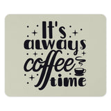 Coffee Time Mouse Pad, Office Decor, Coffee Lover Gift, Desk Accessories, Funny Mousepad, Home Office, Work From Home - Tawshia