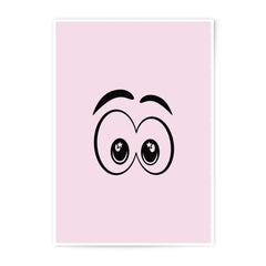Cartoon Eyes Photographic Prints, Fun Home Decor, Cute Wall Art, Playful Prints, Nursery Art, Whimsical Art Prints, Digital Download - Tawshia