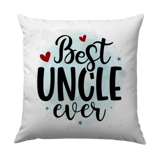 Best Uncle Ever Pillow, Uncle Gift Idea, New Uncle Present, Birthday Gift for Uncle, Decorative Pillow, Uncle Home Decor - Tawshia