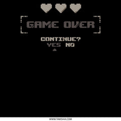 Game Over Continue Yes No Novelty product