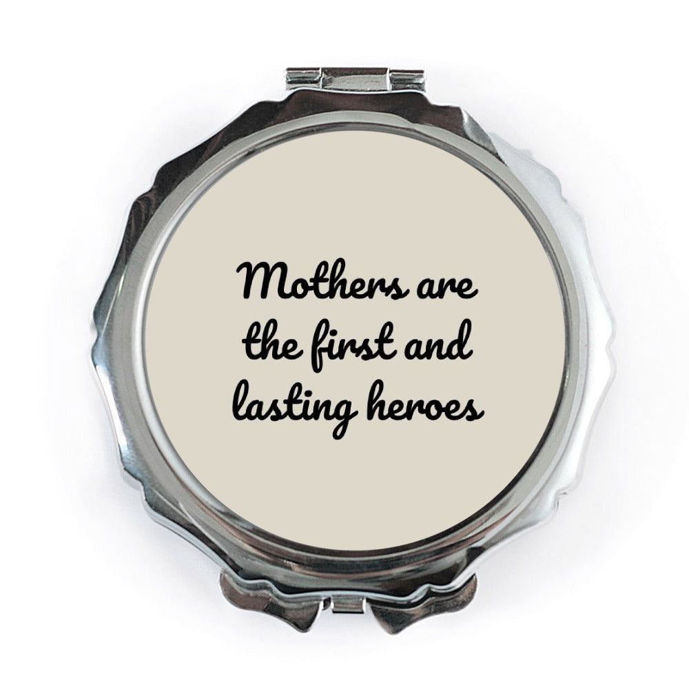 Mother's Day Pocket Mirror, Mom Hero Gift, First Hero Pocket Mirror, Mothers Day Gift, Pocket Makeup Mirror, Mom Gifts, Mothers Gift - Tawshia