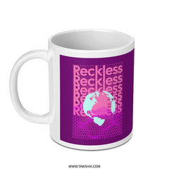 Retro Reckless Globe Graphic Design Mug product