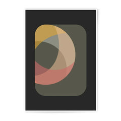 Modern Art Photographic Print, Abstract Circle Art, Geometric Wall Decor, Contemporary Home Art, Unique Gift Idea - Tawshia