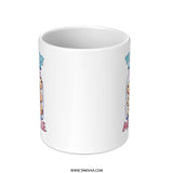You Make Me Smile Mug, Cute Cookie Jar Mug, Funny Mug Gift, Kawaii Mug, Happy Mug, Graphic Mug, Hot Beverage Mug - Tawshia