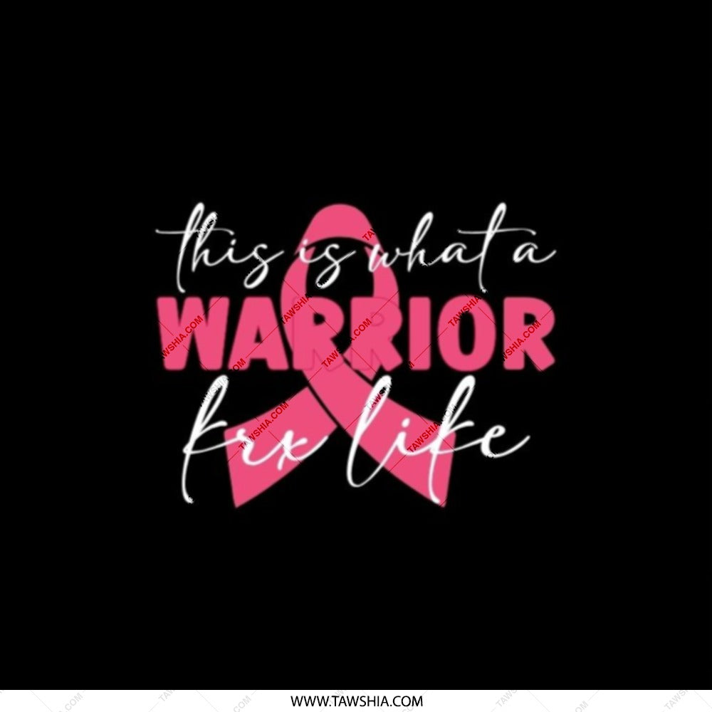 Warrior Pocket Mirror, Breast Cancer Awareness, Survivor Gift, Pink Ribbon Mirror, Inspirational, Gift for Her, Handbag Mirror - Tawshia