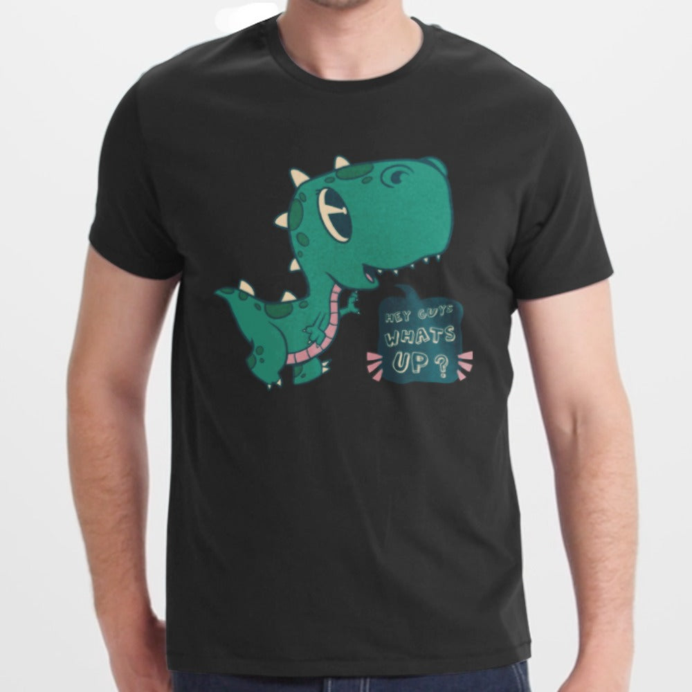 Hey Guys What's Up Dinosaur Graphic T-shirt product type