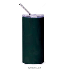 Stylish stainless steel green travel tumbler product
