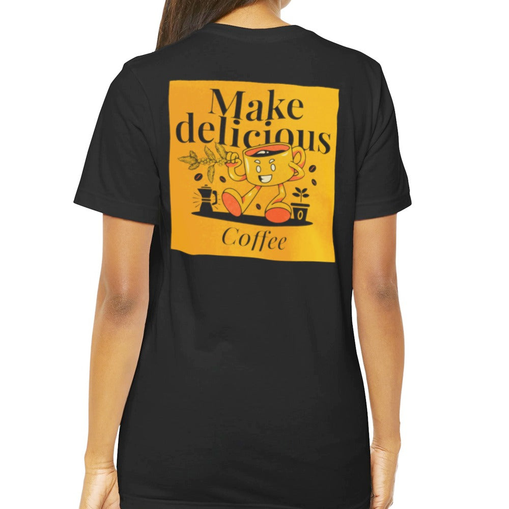 Make Delicious Coffee Graphic T-Shirt product type