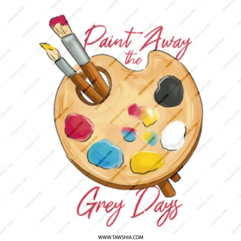 Paint Away the Grey Days Art Palette Product