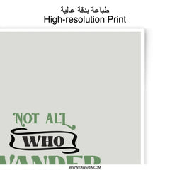 Wanderlust Photographic Prints, Adventure Art, Motivational Wall Decor, Travel Quote Prints, Inspirational Saying Photographic Prints - Tawshia