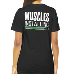 Muscles Installing Graphic T-Shirt product