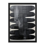 Abstract Black Wall Art, Minimalist Art Print, Modern Home Decor, Bold Geometric Design, Unique Wall Hanging, Contemporary Art - Tawshia