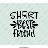 Short Best Friend Backpack, Coffee Lover Gift, Friendship Backpack, Best Friend Gift, Funny Backpack, Friendship Day Gift, Gift for Friends - Tawshia