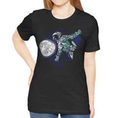 Exploring Astronaut with Moon Graphic Tee product type