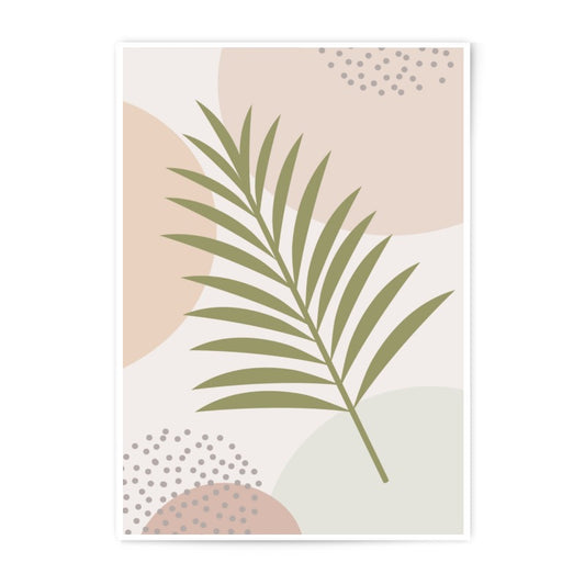 Palm Leaf Photographic Print, Abstract Art, Minimalist Print, Tropical Art Print, Home Decor, Wall Art, Nature Inspired Art - Tawshia