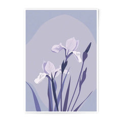 Iris Photographic Print, Floral Art, Botanical Print, Purple Flower Print, Home Decor, Wall Art, Nature Print, Gift Idea - Tawshia