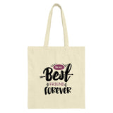Best Friend Forever Tote Bag, Friendship Gift, Bff Gift Idea, Cute Gift for Bestie, Friendship Tote, Gift for Friend, Shopping Tote - Tawshia