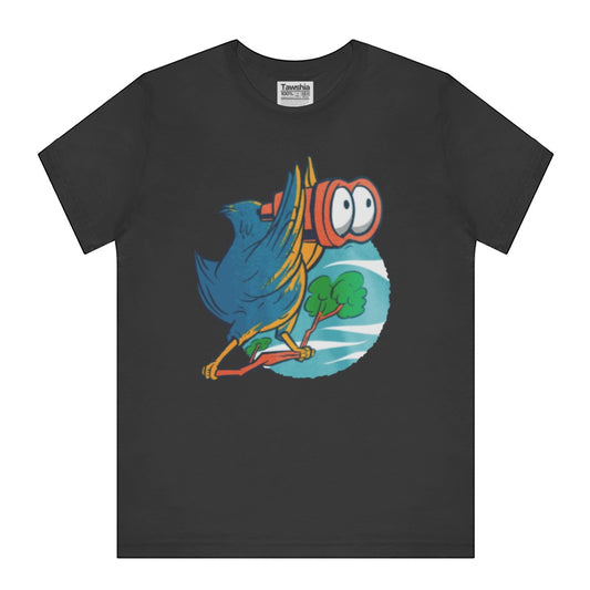 Bird with Binoculars Graphic T-shirt product type