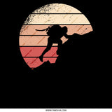 Silhouette of Mountain Climber with Sunset product type