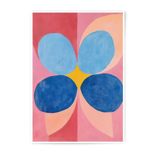 Abstract Flower Photographic Prints, Floral Photography, Modern Art Prints, Home Decor, Wall Art, Colorful Print, Geometric Flower - Tawshia