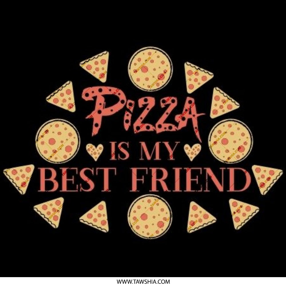 Pizza Is My Best Friend Pinback Button, Food Lover Pin, Funny Pizza Pin, Pizza Gift, Foodie Gift, Pizza Lover Gift, Trendy Pin - Tawshia