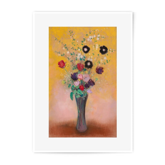 Floral Photographic Print, Still Life Photo, Flower Bouquet, Vase Art, Elegant Home Decor, Vivid Colors, Wall Art, Unique Gift Idea - Tawshia