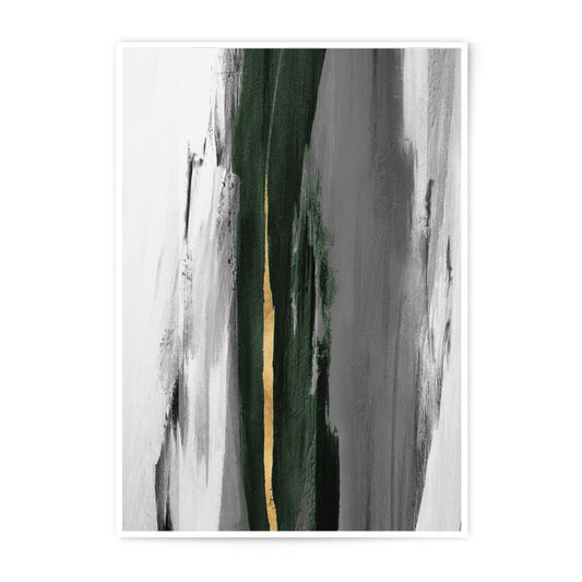 Abstract Photographic Print, Green and Gold Art Print, Modern Wall Decor, Contemporary Art, Home Decor, Wall Art - Tawshia