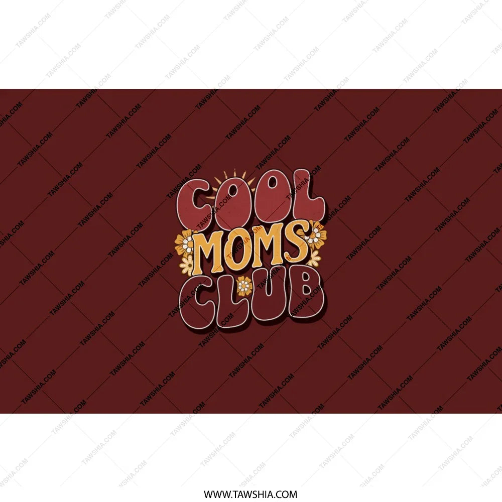 Cool Moms Club Graphic Design Casual Product