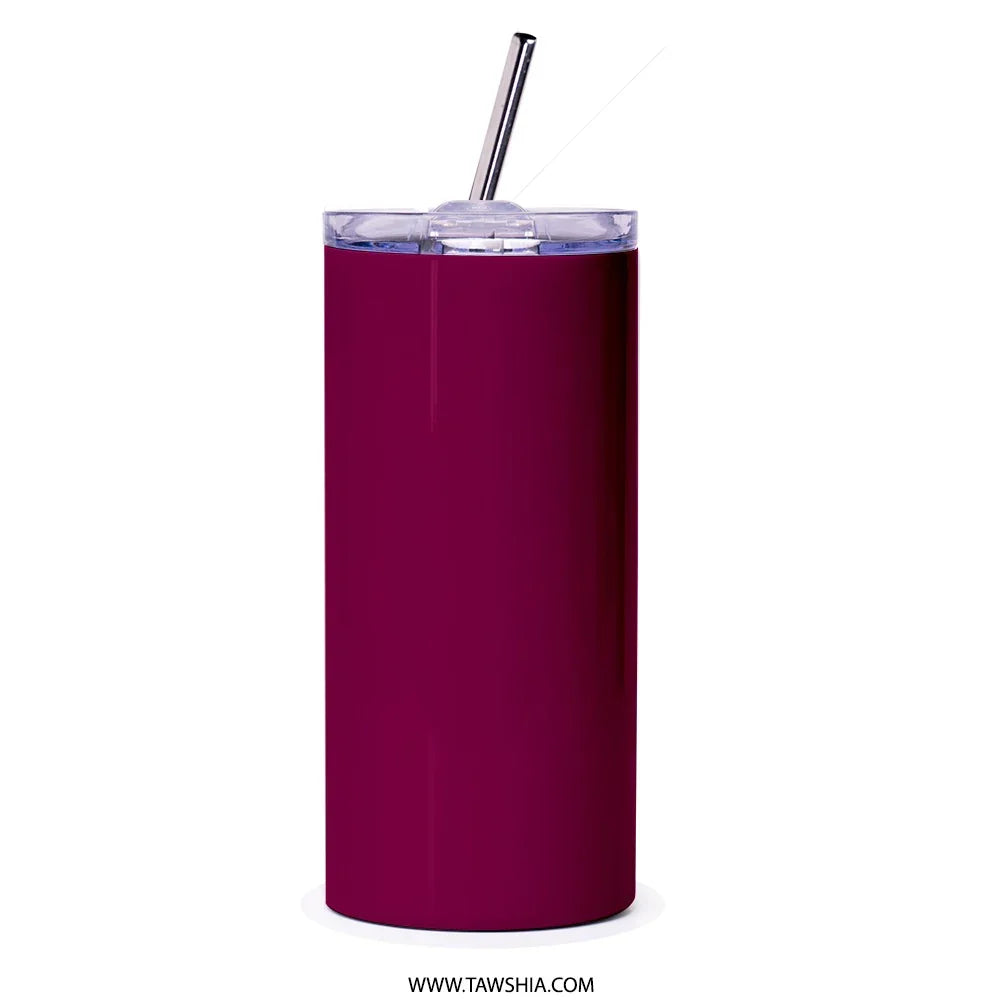 Insulated Travel Tumbler with Straw Lid Drinkware Product