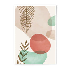 Abstract Leaves Photographic Print, Botanical Wall Art, Modern Art Print, Home Decor, Contemporary Art, Minimalist Decor, Tropical Leaves - Tawshia