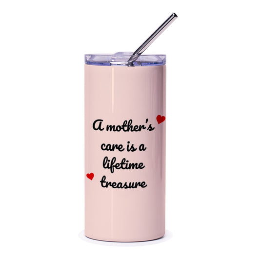Mother's Care Tumbler, Mom Gift, Mother's Day Gift, Gift for Mom, Tumblers with Straw, Mom Tumbler Cup, Tumblers for Women - Tawshia