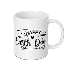 Happy Earth Day Mug, Cute Earth Day Gift, Environmentally Friendly Mug, Save the Planet Mug, Earth Lover Present, Eco Friendly Gift - Tawshia