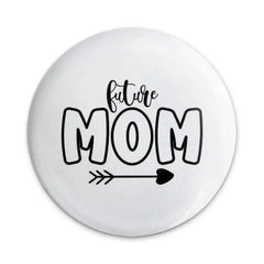 Future Mom Pinback Button, Pregnancy Reveal Pin, New Mom Gift, Expecting Mom, Baby Shower Favor, Mother To Be Pin, Cute Mom Pinback Button - Tawshia