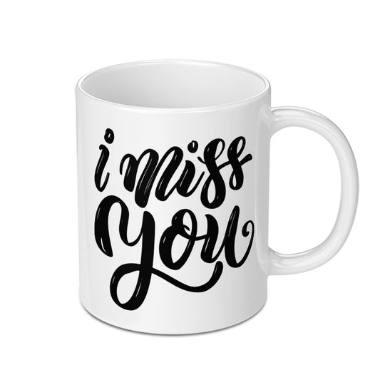 I Miss You Mug, Thinking of You Gift, Long Distance Gift, Miss You Coffee Mug, Bereavement Gift, Sympathy Gift, Friendship Mug - Tawshia