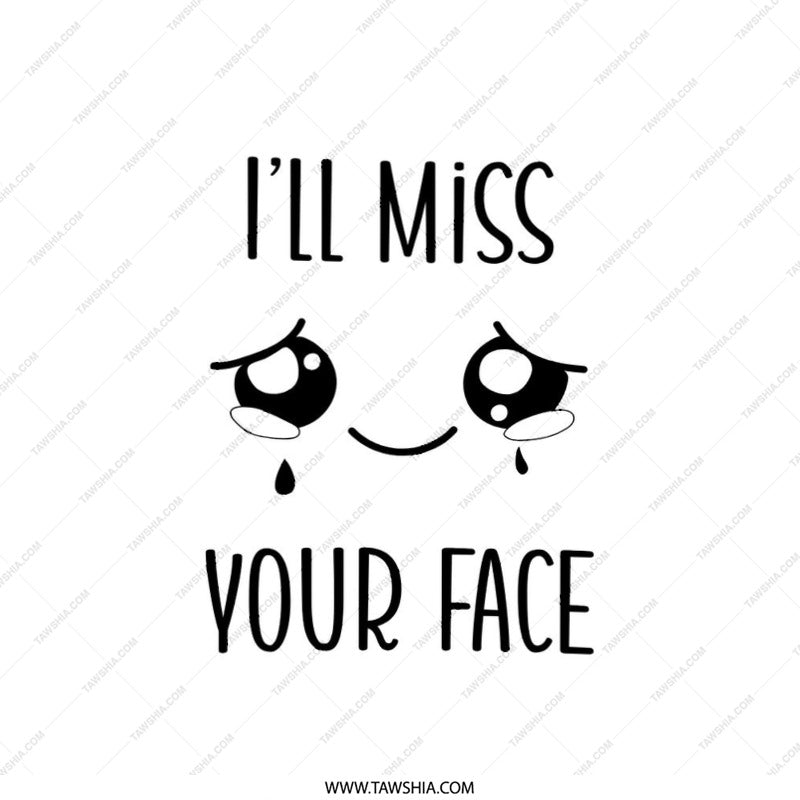 Missing You Pillow, Emoji Pillow, Long Distance Gift, Sad Face Pillow, Home Decor, Throw Pillow, Decorative Pillow, Gift Idea - Tawshia