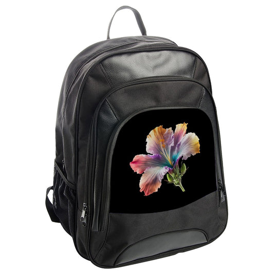 Hibiscus Backpack, Floral Backpack, Flower Art Backpack, Colorful Backpack, Unique Backpack, Trending Backpack, Stylish Backpack - Tawshia