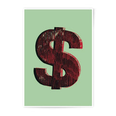 Dollar Sign Photographic Print, Money Wall Art, Finance Decor, Economy Symbol Print, Investment Gift, Office Art, Modern Wall Decor - Tawshia