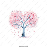 Heart Tree Pillow, Love Tree Pillow, Valentine Decor, Home Decor Pillow, Decorative Pillow, Throw Pillow, Cushion Pillow - Tawshia