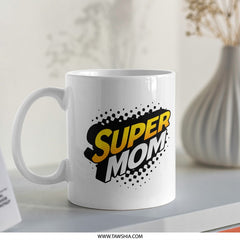 Super Mom Printed Coffee Mug product