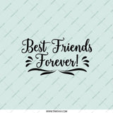 Best Friends Forever Pocket Mirror, Friendship Gift, Compact Mirror, Bestie Gift, Travel Mirror, Pocket Makeup Mirror, Gift for Her - Tawshia