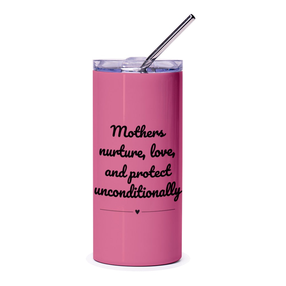 Mother's Love Tumbler, Mom Appreciation, Gift for Mother, Inspirational Quote Tumbler, Mothers Day Tumbler, Pink Tumbler - Tawshia