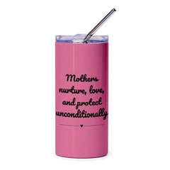 Mother's Love Tumbler, Mom Appreciation, Gift for Mother, Inspirational Quote Tumbler, Mothers Day Tumbler, Pink Tumbler - Tawshia