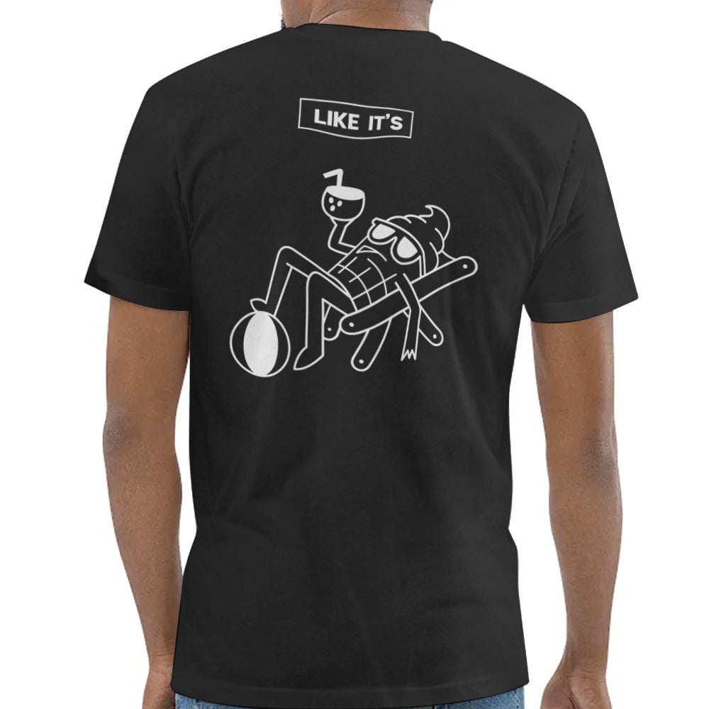 Fun Graphic Tee with Relaxed Cartoon Design product type